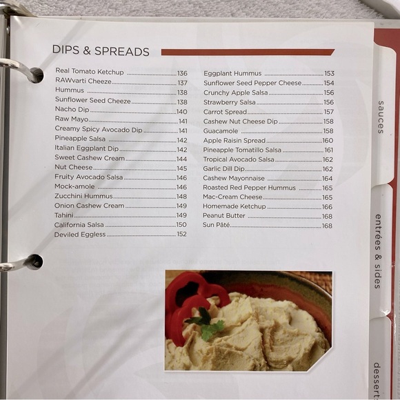 Vitamin LiveFresh Raw Vegan Vegetarian recipients Cookbook - Picture 8 of 16